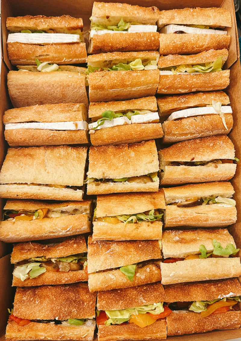 La box sandwichs baguette Végétarienne