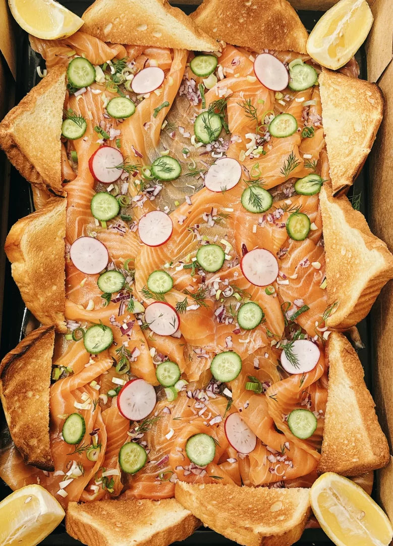Box saumon fumé