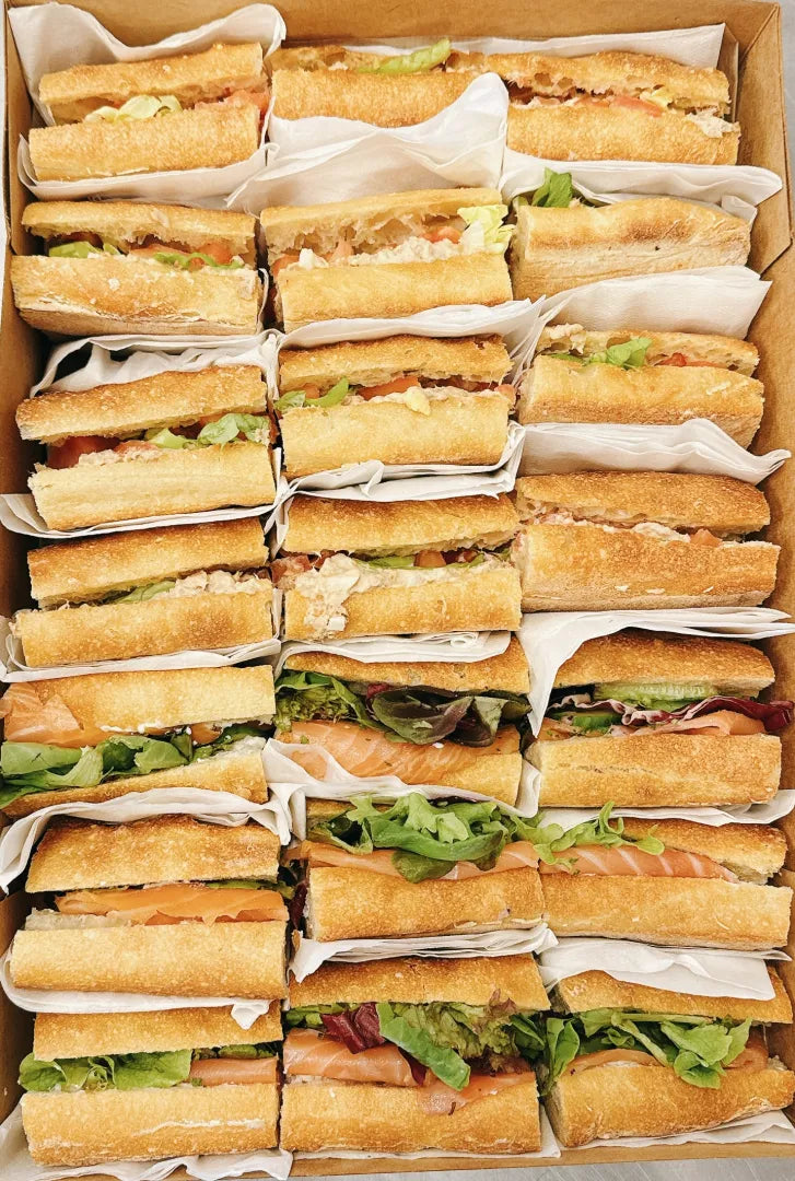 La box sandwichs baguette poisson